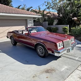 1985 Buick Riviera turbo convertible v6