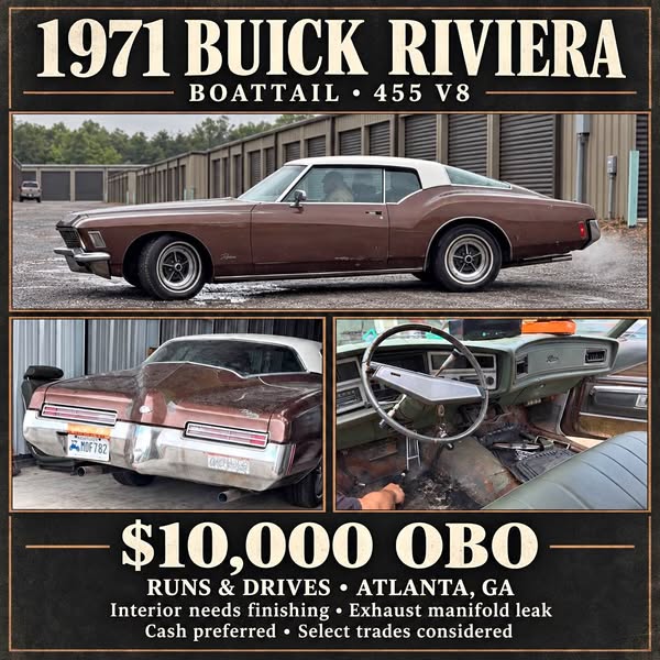 1971 Buick Riviera - Coupe 2D