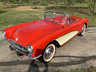 1957 Chevrolet Corvette NCRS TOP FLIGHT DUAL4'S #'S 4SPD