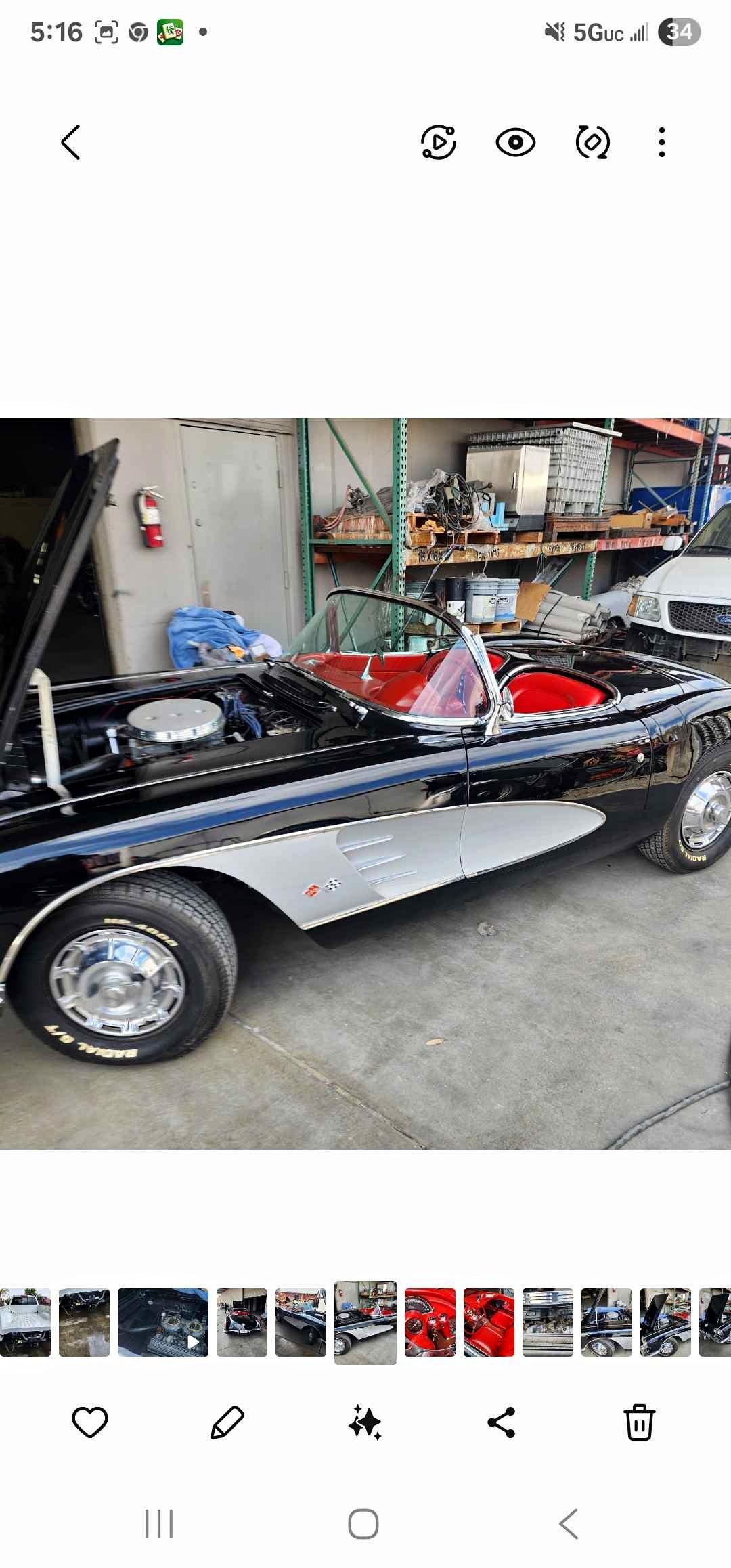 1959 Chevrolet Corvette - Convertible 2D