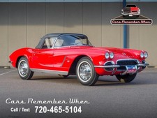 1962 Chevrolet Corvette Totally Restored 327/340HP 4-Speed