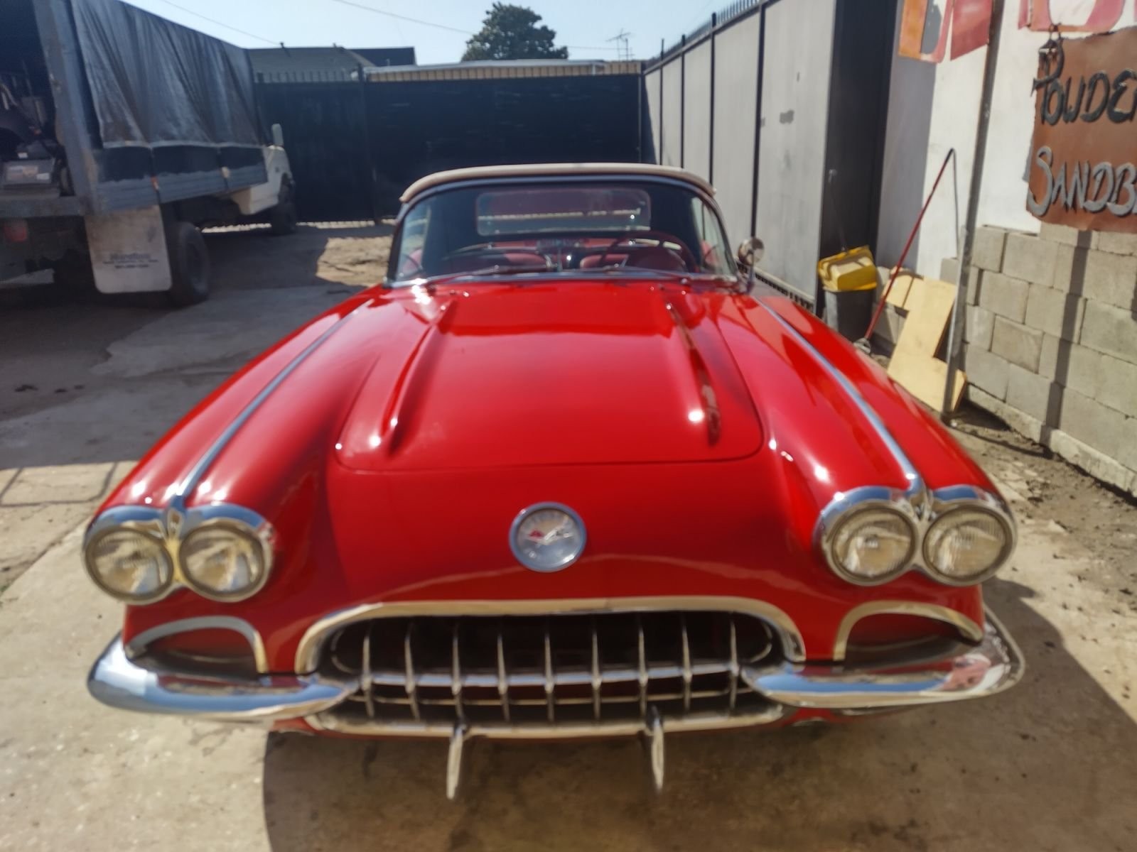 1960 Chevrolet Corvette Matching Numbers, White Convertible...