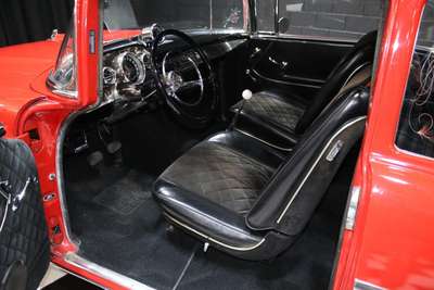 1957 Chevrolet Bel Air CORVETTE RED - LOADED - 5 SPEED