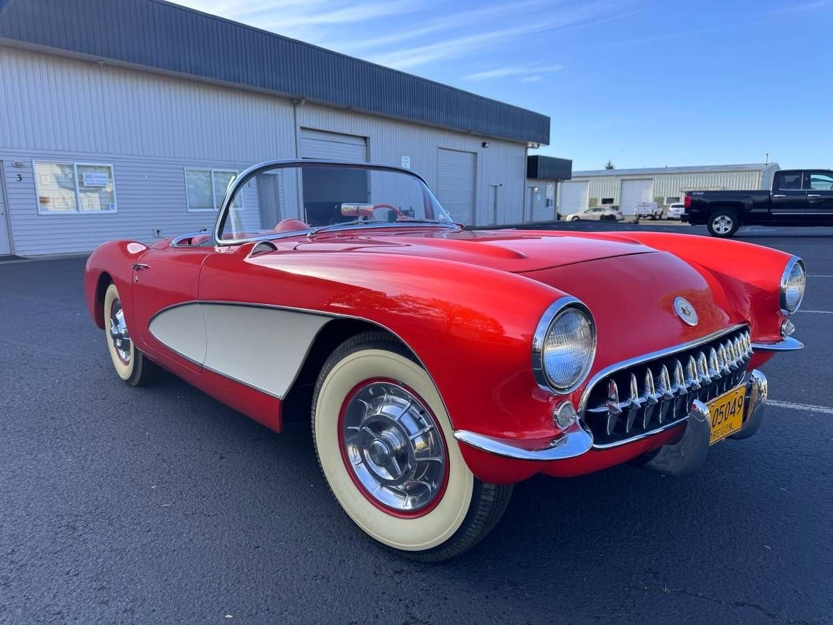 1956 Chevrolet Corvette Convertible Convertible, Dual Carb,...