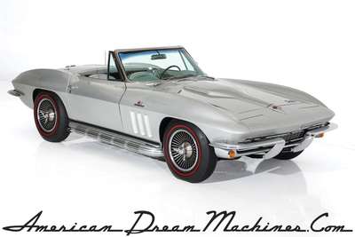 1966 Chevrolet Corvette Rare Silver Car, #s Match 427 AC
