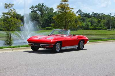 1963 Chevrolet Corvette 327/340 HP 4-Speed, Factory Power...