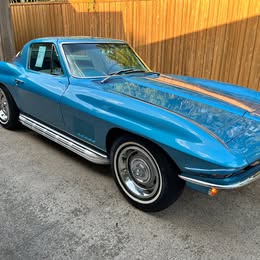 1967 Chevrolet corvette coupe, 327\/350, #'s match, cold a\/c, docs, pipes, mint
