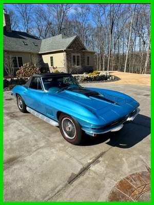 1967 Chevrolet Corvette 427 435hp L-71 V8 Big Block 4 Speed...