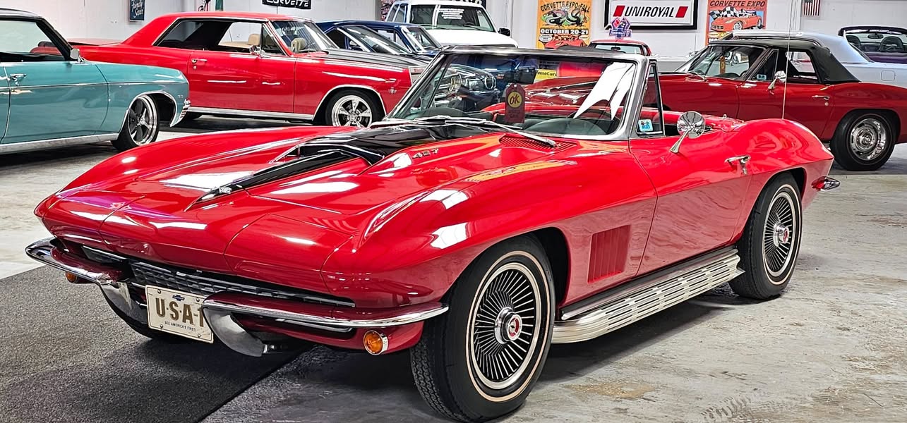 1967 Chevrolet CORVETTE STINGRAY 427-400HP FACTORY AIR CAR