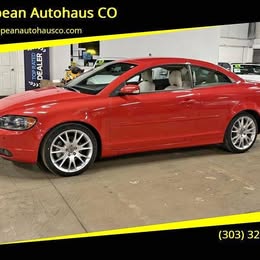 2007 Volvo C70 T5 2dr Convertible 83800 Miles