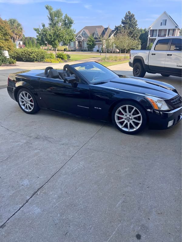 2007 Cadillac xlr-v supercharged Black