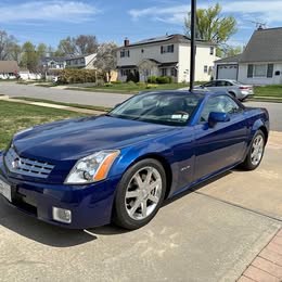 2004 Blue Cadillac XLR