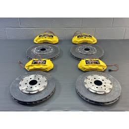2015-2018 Ferrari California T Carbon Ceramic Brake Set 3k Miles OEM