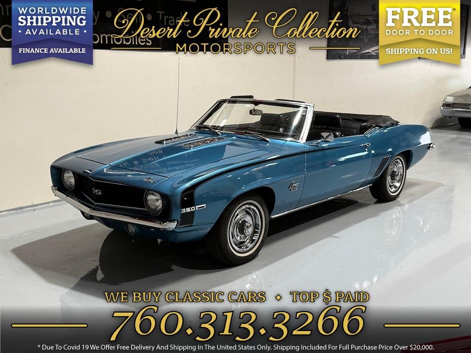 1969 Chevrolet Camaro Convertible - Survivor - ALL ORIGINAL...