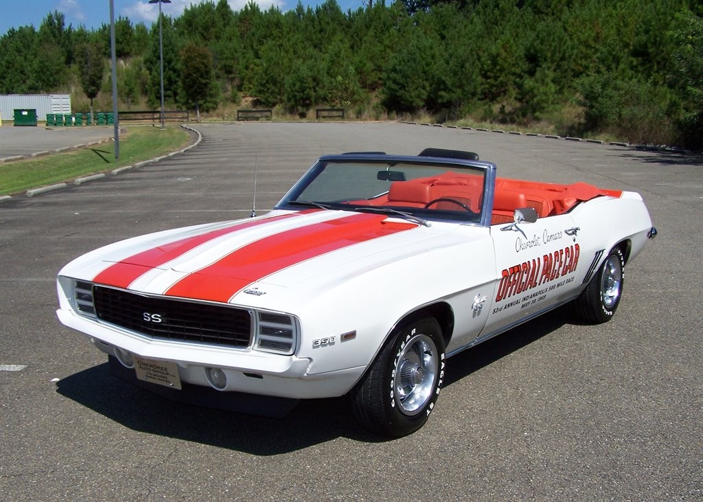 1969 Chevrolet Camaro RS SS 350/300 hp GENUINE Z11 INDY 500...