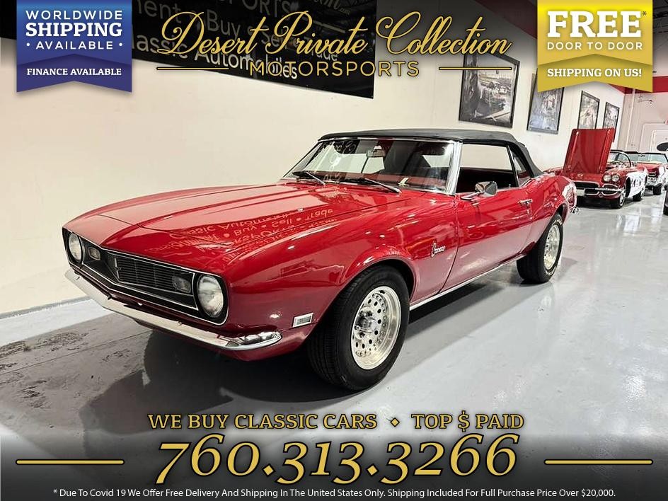 1968 Chevrolet Camaro 5 Speed Manual