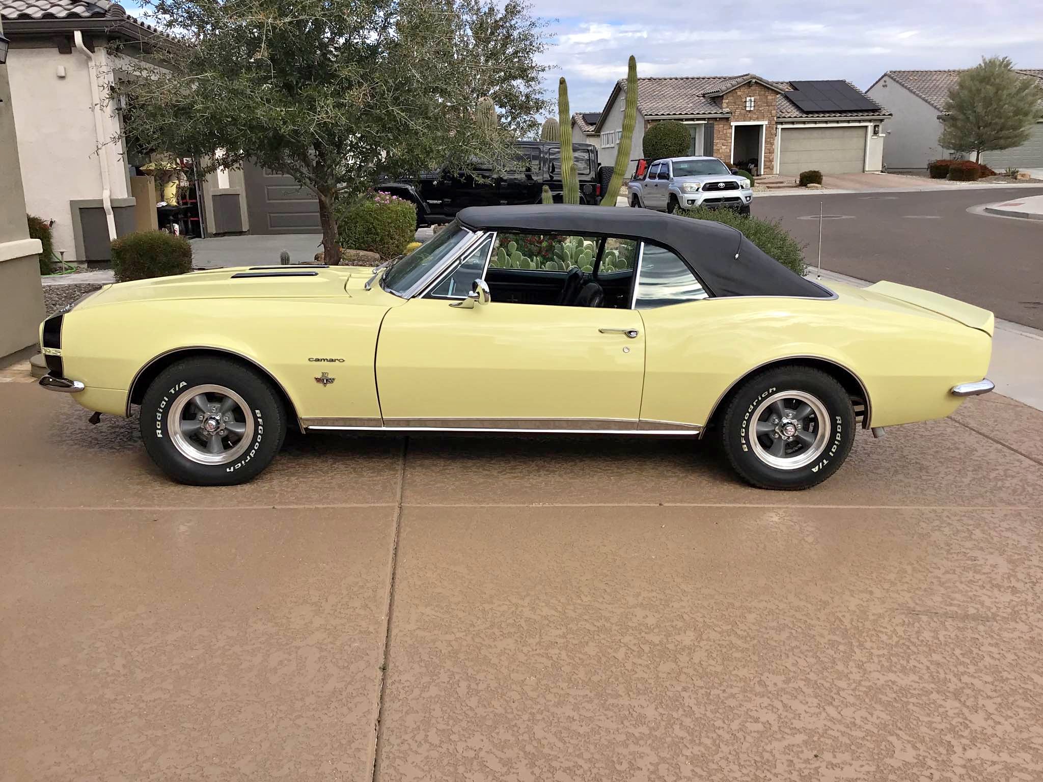 1967 Chevrolet Camaro - RS Convertible 2D