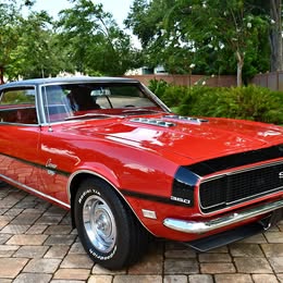 1968 Chevrolet camaro ss,Recent AACA award wining automatic cold a\/c p.s,p.b buckets console wow!