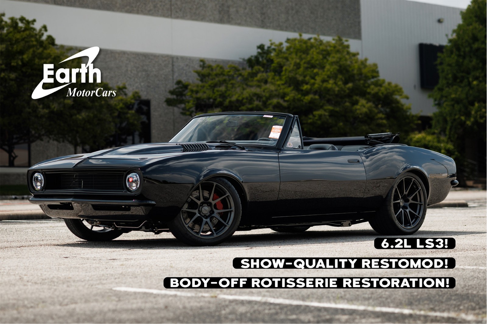 1967 Chevrolet Camaro SS Convertible LS3 Restomod