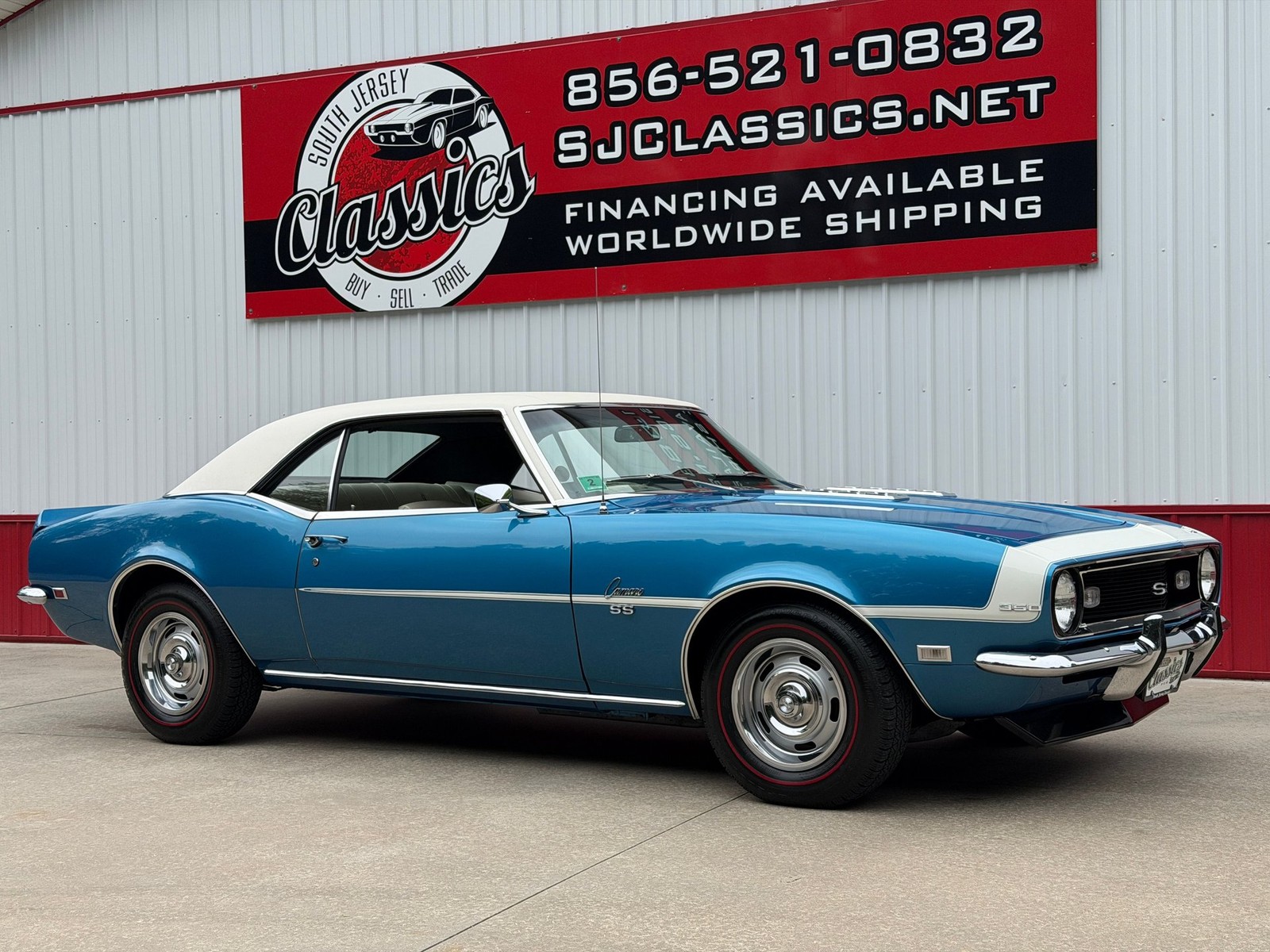1968 Chevrolet Camaro Super Sport 350 V8 4-Spd Numbers...