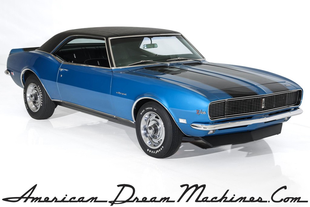 1968 Chevrolet Camaro RS Z28 302/290hp 4-Speed 12-Bolt