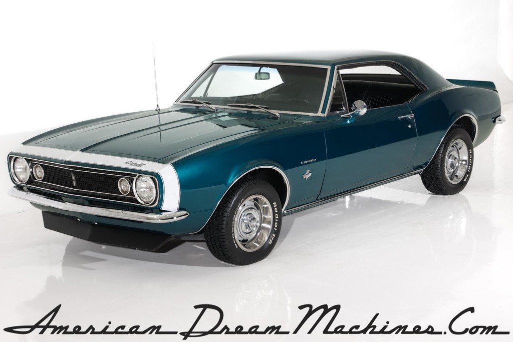 1967 Chevrolet Camaro #s Matching 327 Auto PS PB AC