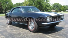 1967 Chevrolet Camaro Z/28 Factory High-Back Bucket Seats