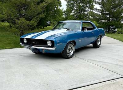 1969 Chevrolet Camaro CAMARO X55 SS 396 4SPD 12 BOLT PDB...