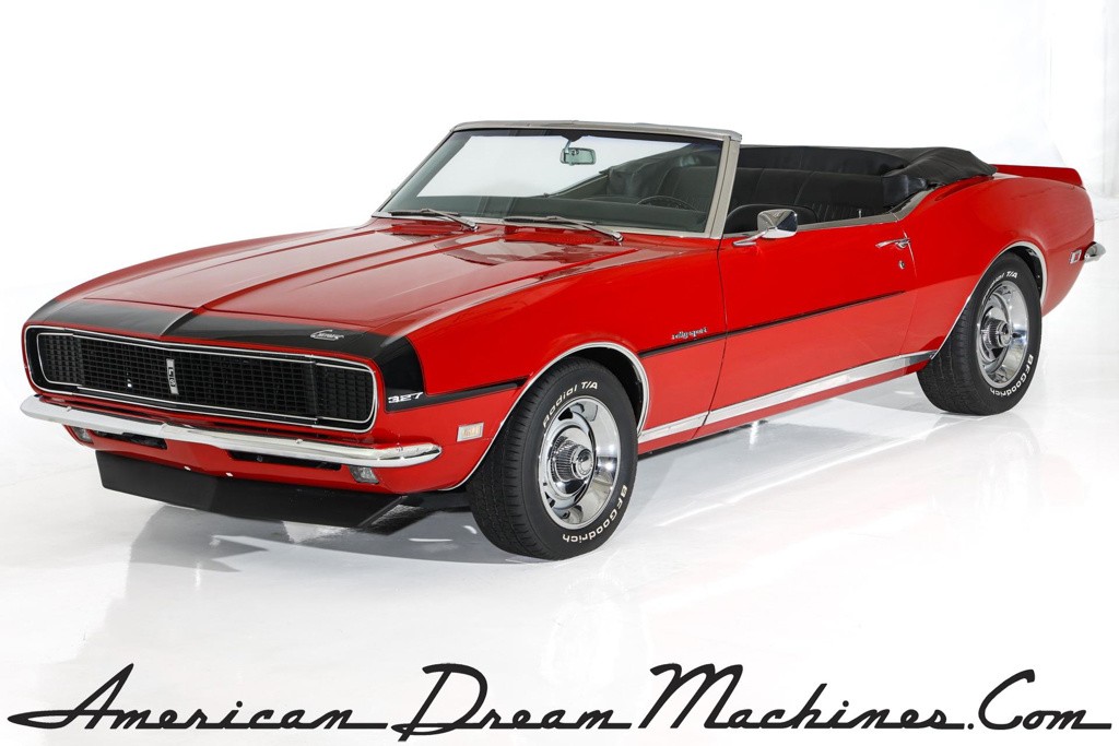 1968 Chevrolet Camaro #s Match 327/300+hp PS PB AC