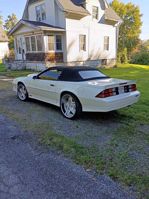 1989 Chevrolet Camaro - RS Convertible 2D