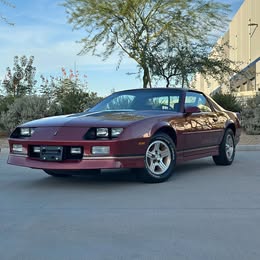 1989 Chevrolet camaro iroc-z