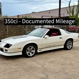 1987 Chevrolet Camaro IROC-Z