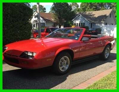 1987 Chevrolet Camaro 2Dr Convertible 20th Anniversary...
