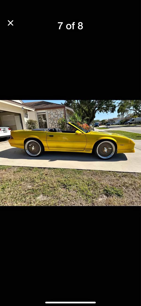 1988 Chevrolet Camaro - Convertible 2D