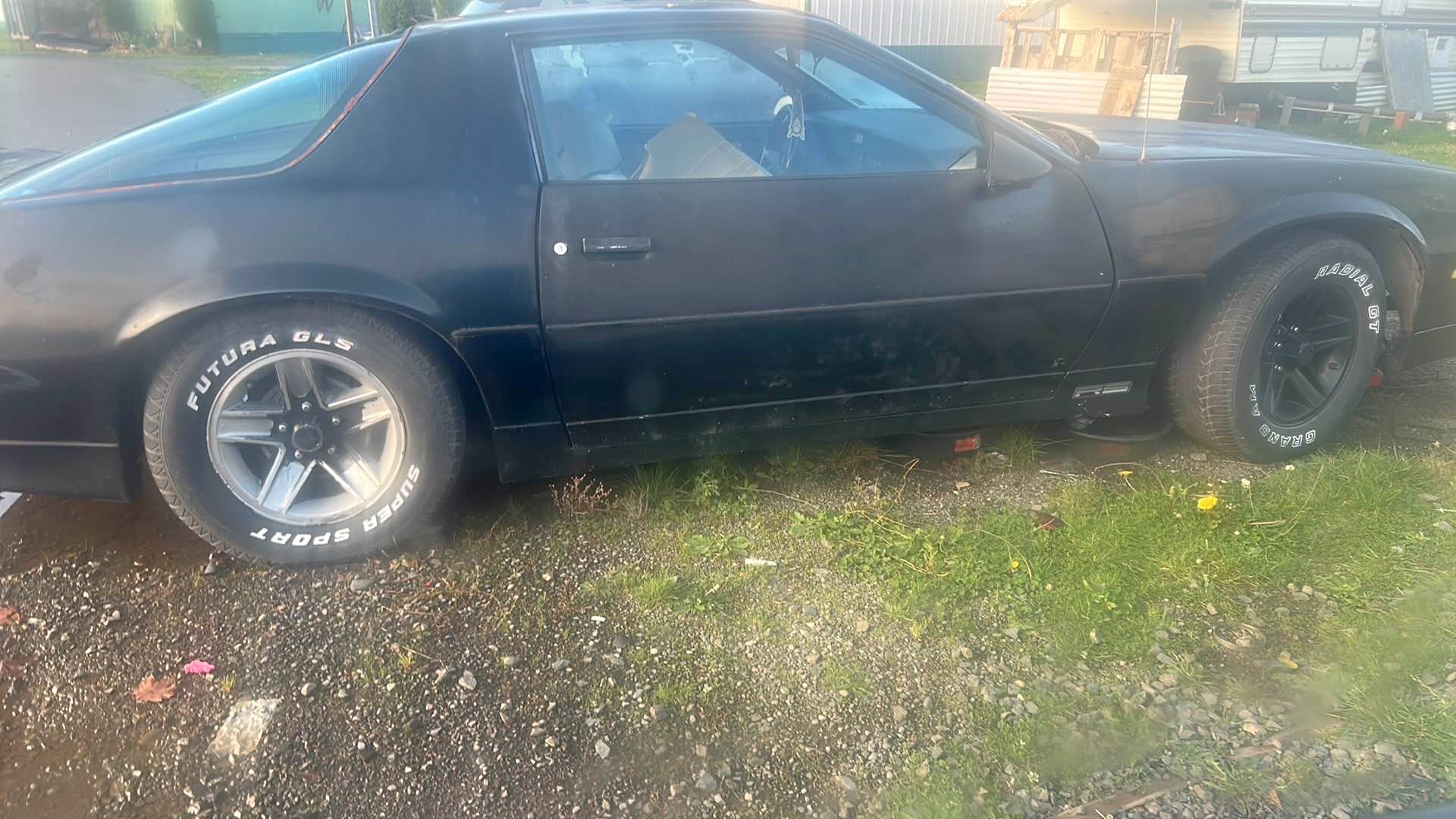 1988 Chevrolet Camaro - Black