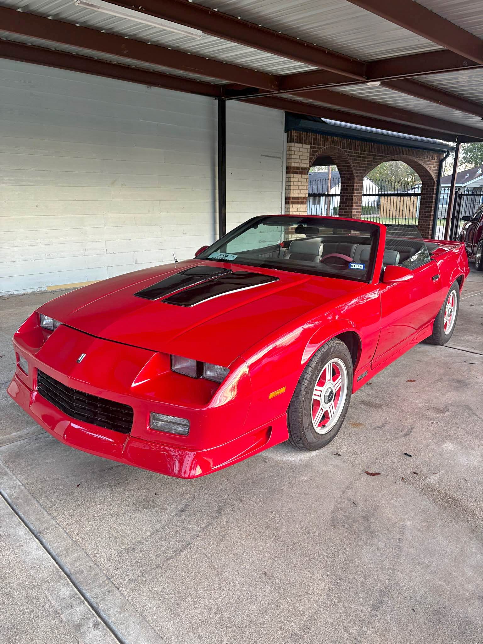 1988 Chevrolet Camaro - Convertible 2D