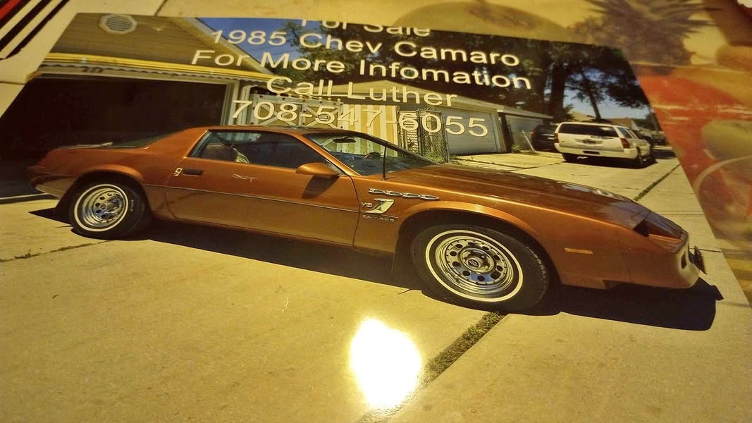 1985 Chevrolet Camaro - Coupe 2D