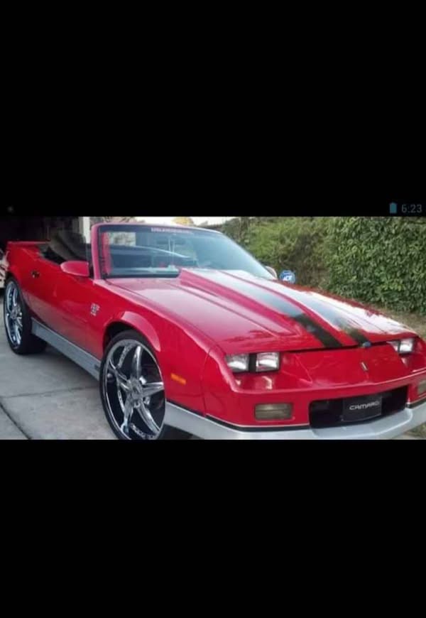 1988 Chevrolet Camaro - Convertible 2D