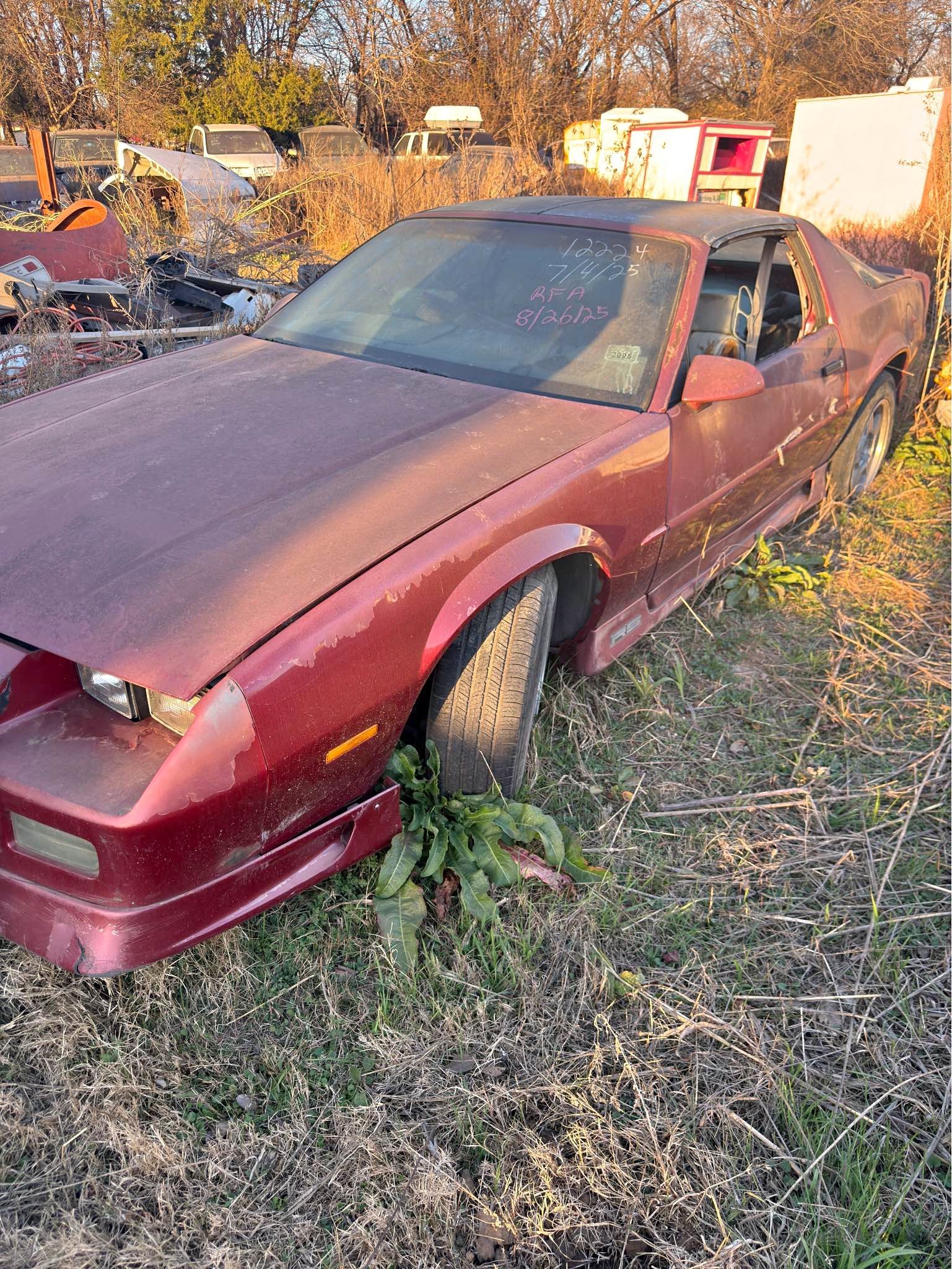 1992 Chevrolet Camaro RS Coupe 2D