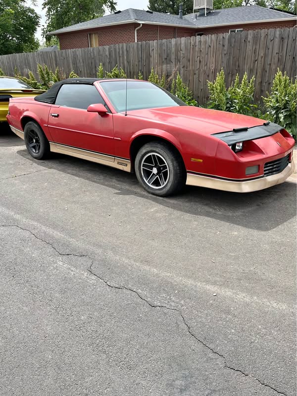 1988 Chevrolet Camaro - Convertible 2D