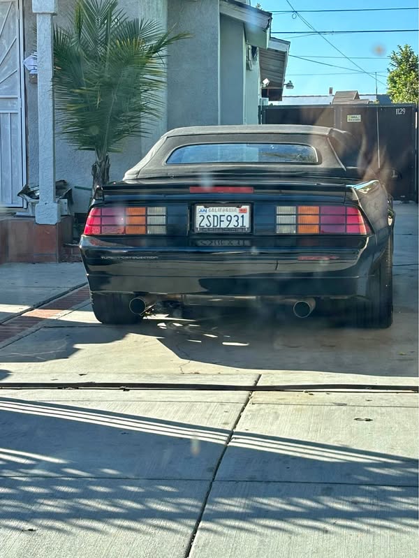 1988 Chevrolet Camaro - Z28 Convertible 2D
