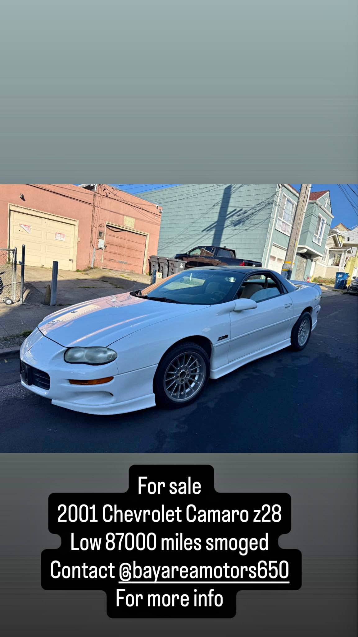 2001 Chevrolet Camaro - Z\/28 Coupe 2D