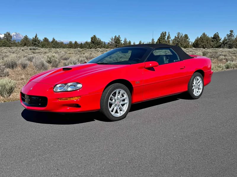 2002 Chevrolet Camaro - SS Convertible 2D
