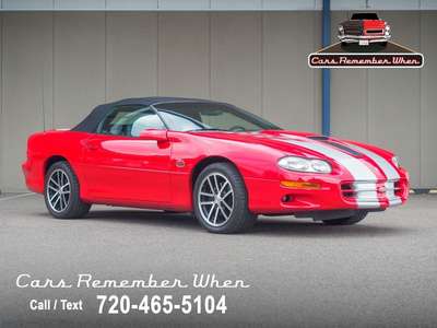 2002 Chevrolet Camaro Z28 12K Miles LS1 6-Speed SS 35th...