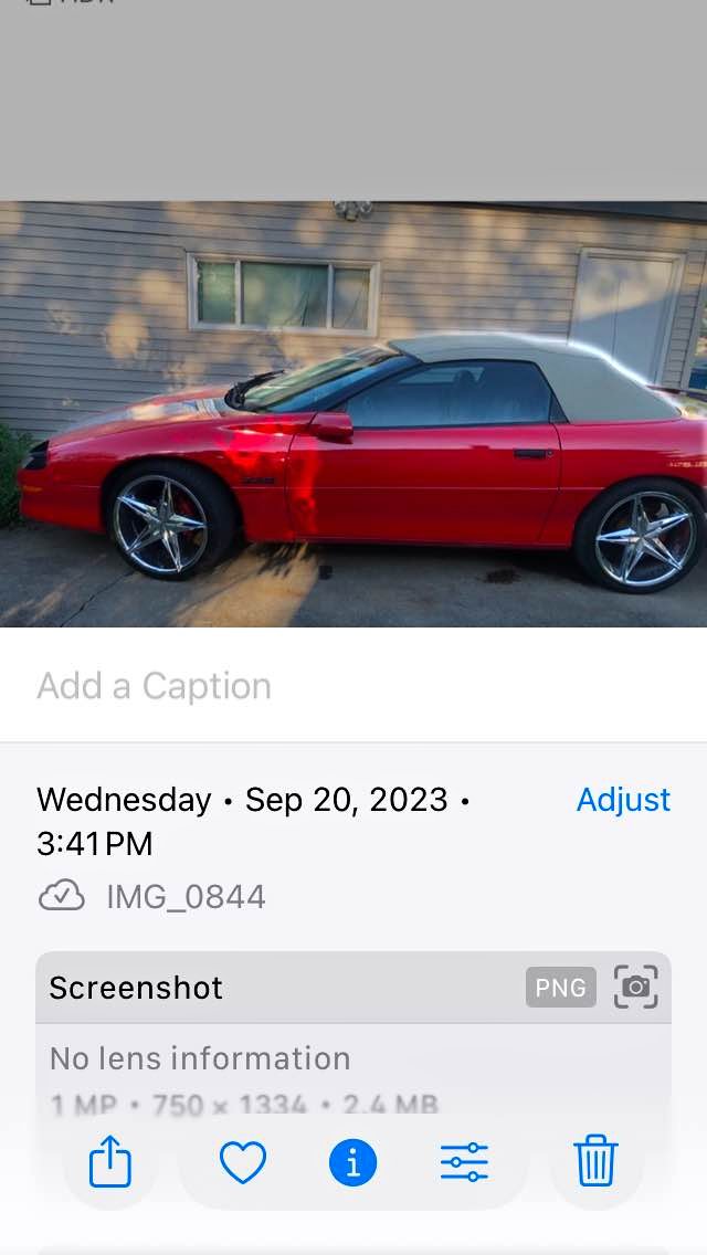 1997 Chevrolet Camaro - LS Convertible 2D