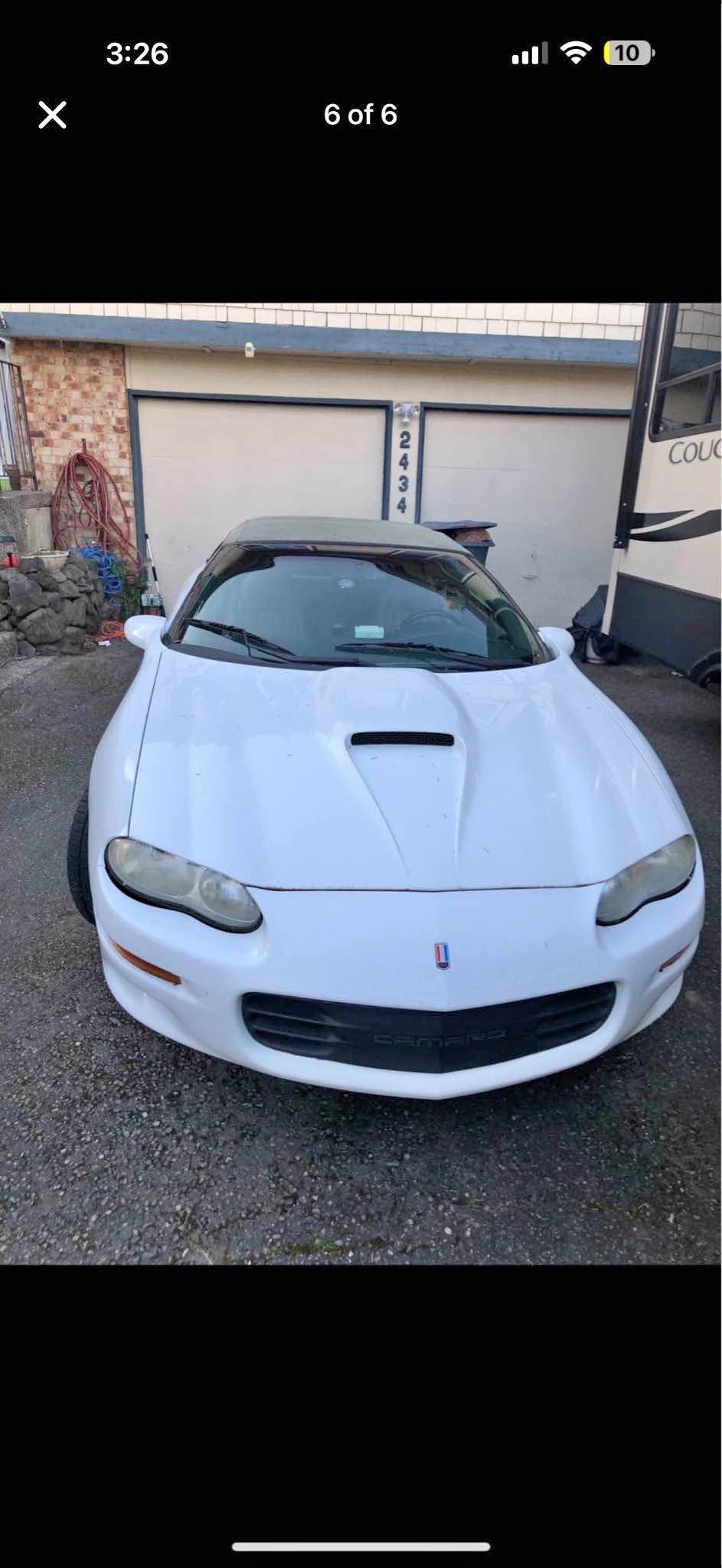 1998 Chevrolet Camaro - SS Convertible 2D