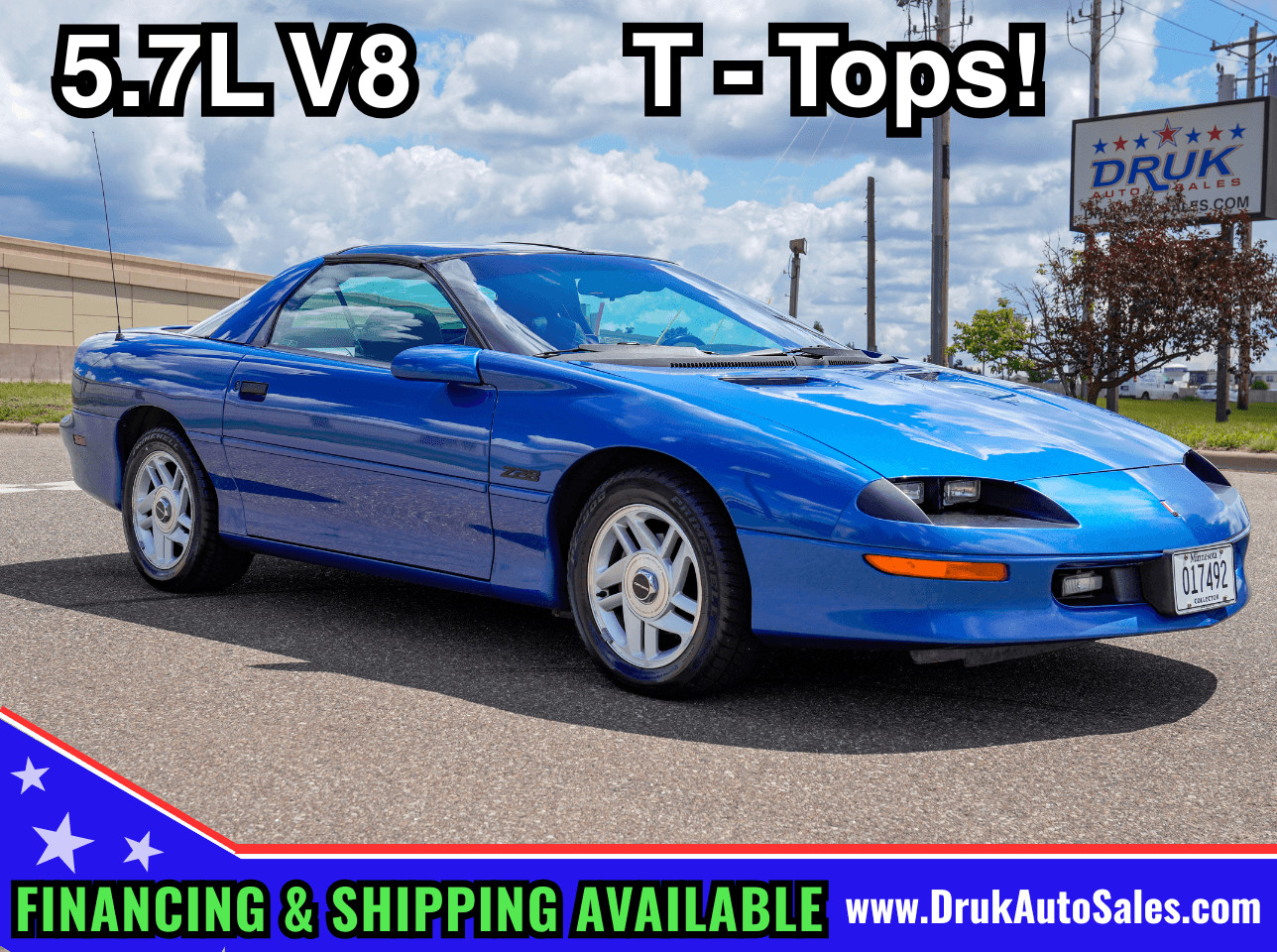 1996 Chevrolet Camaro 2dr Cpe Z28