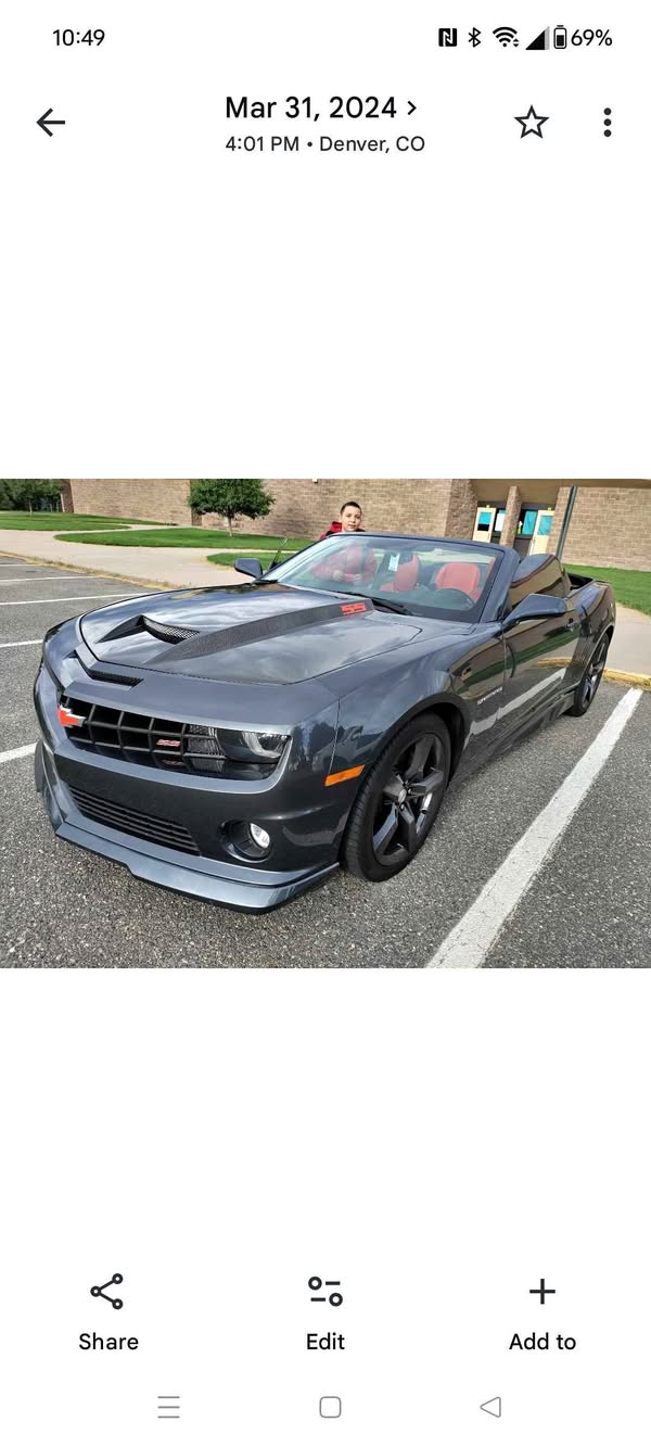 2011 Chevrolet Camaro - SS Convertible 2D