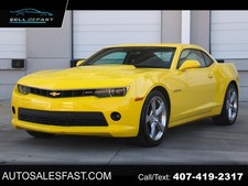 2014 Chevrolet Camaro LT 1LT 2DR COUPE RWD