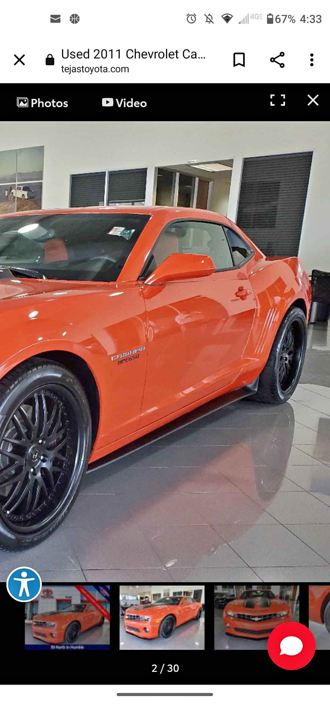 2011 Chevrolet Camaro - SS Coupe 2D